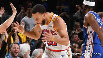 What we learned as Steph goes off in Warriors' big win over 76ers