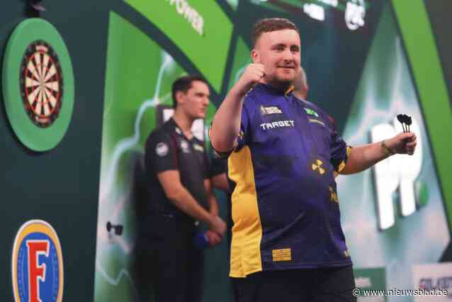 VIDEO. Luke Littler voelt geen druk voor droomfinale tegen Michael van Gerwen: “Ik ga er gewoon van genieten”