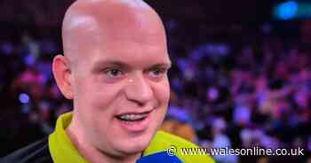 Sky Sports apologise after Michael Van Gerwen's X-rated interview ahead of Luke Littler final