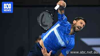 Live: Djokovic on back foot against big-serving Opelka in Brisbane