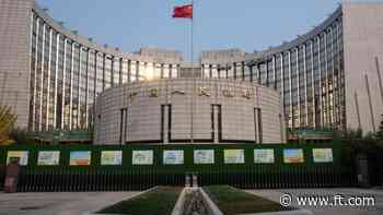 FirstFT: China’s central bank prepares for historic monetary policy shift