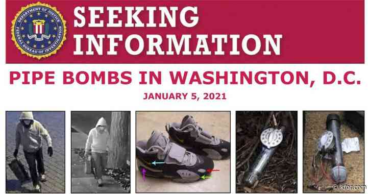 FBI releases new video of suspect planting pipe bomb on eve of Capitol riot