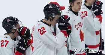 Canada crashes out of hockey world juniors with 4-3 loss to Czechia