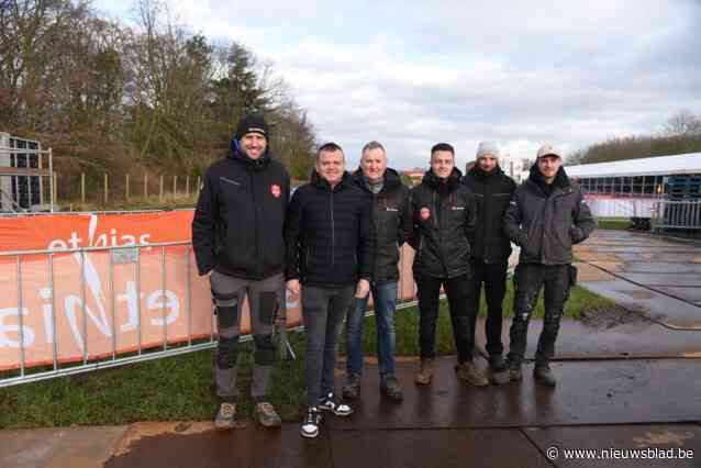 Organisatoren wereldbeker veldrijden  beloven droge voeten voor zowat 15.000 toeschouwers: “Meer dan voetbalveld aan rijplaten gelegd”