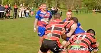 'Worst rugby tackle ever' watched by 5 million viewers as referee abandons match