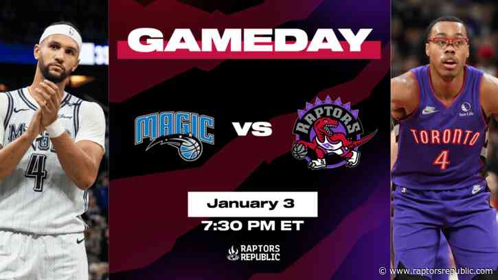 Gameday: Magic @ Raptors, January 3