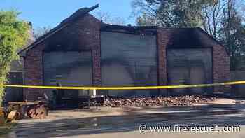 Wall collapse during house fire injures 3 La. firefighters