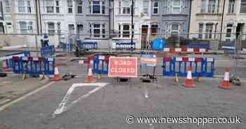 Burst pipe repairs complete but Plumstead High Street to remain closed this weekend