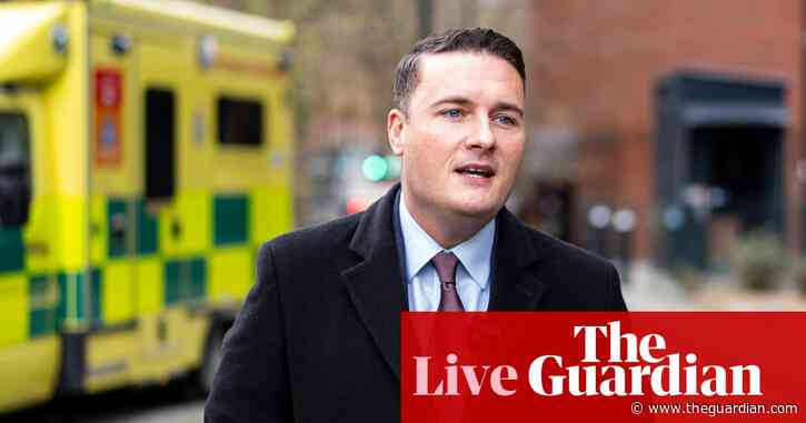 Wes Streeting defends pace of plans for adult social care reform – as it happened