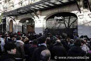 Fnac op Champs-Elysées moet na 15 minuten sluiten: “Winkel gesloten tot maandag”