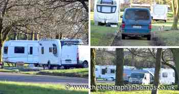 Bradford Council taking action after Travellers move onto park