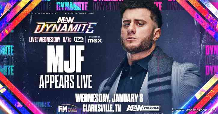 MJF Segment Announced For AEW Dynamite