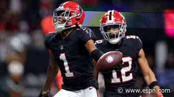 Falcons waiting until game time on WR Mooney