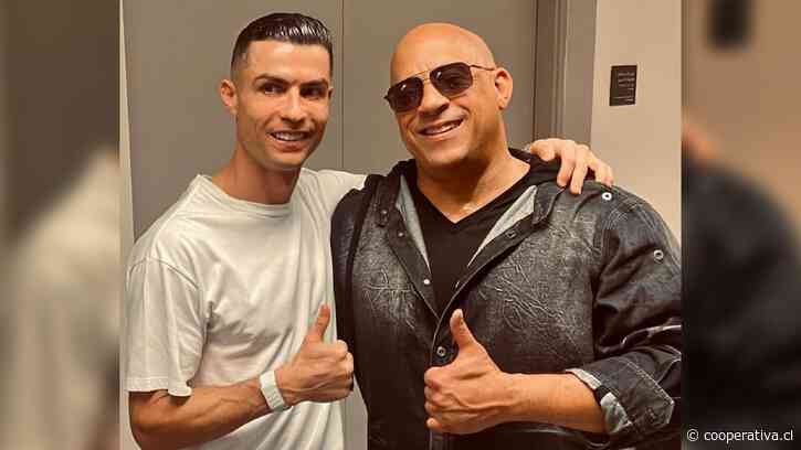 [VIDEO] El encuentro de Cristiano Ronaldo y Vin Diesel que se volvió viral