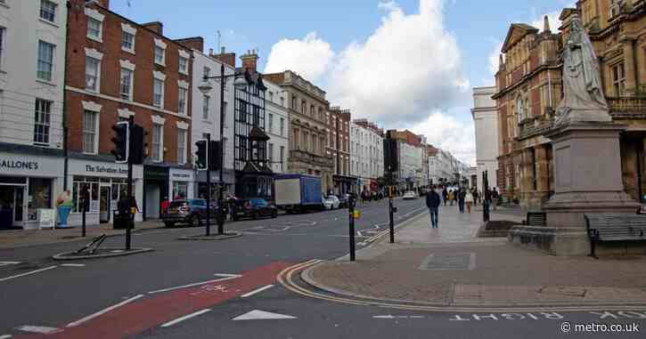 Man arrested after teenager raped in town centre on Christmas Day