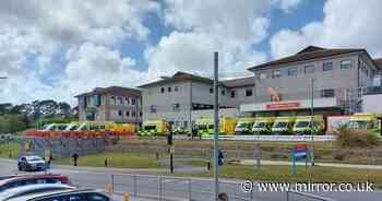 Cornwall hospitals declares critical incident as patients queue outside A&E in ambulances