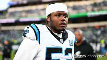 Panthers LB Johnson concussed in car accident