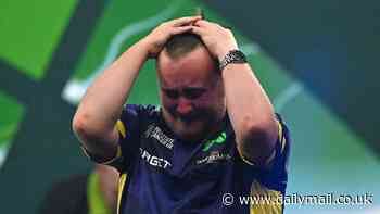 Luke Littler breaks down in tears after winning the World Darts Championship before teen sensation, 17, shares touching moment with Michael van Gerwen