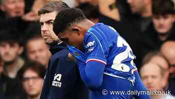 Chelsea star Wesley Fofana could be out for the rest of the season following hamstring injury in blow to Blues' top-four hopes