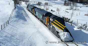 Network Rail issue urgent warning as snow to hit Merseyside this weekend