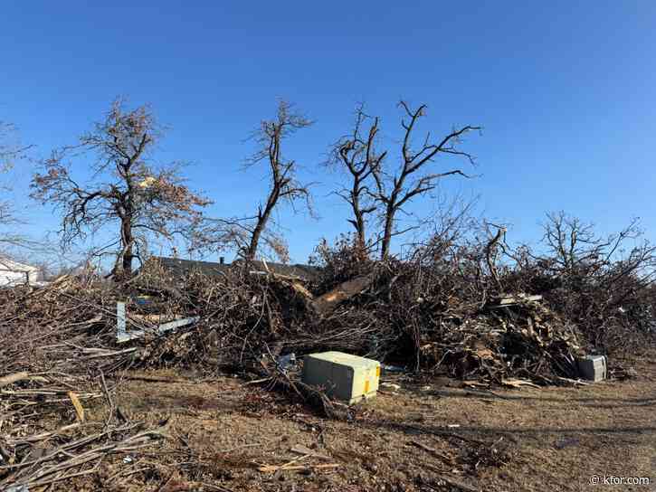 Choctaw community still cleaning debris months after November tornadoes