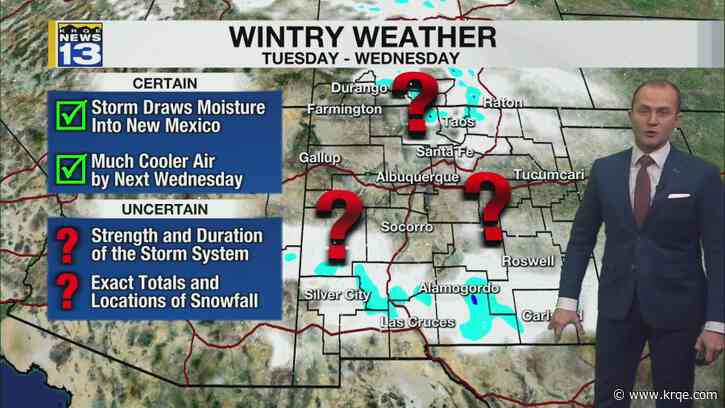 Windy and warm Saturday, widespread snow possible next week