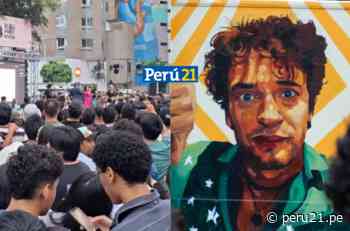 Miraflores: Inauguran mural en homenaje a Gustavo Cerati con concierto | VIDEO