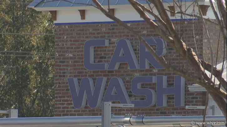 Driver looking for party responsible for damage incurred inside car wash