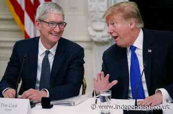 Apple CEO Tim Cook plans to donate $1 million to Trump’s inauguration: report