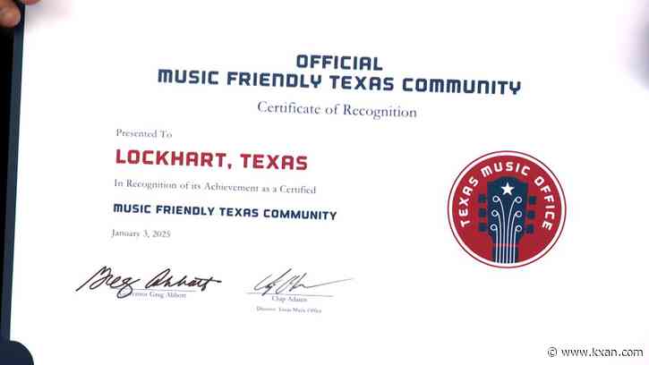 Lockhart's music scene grows, city recognized as 'music-friendly'