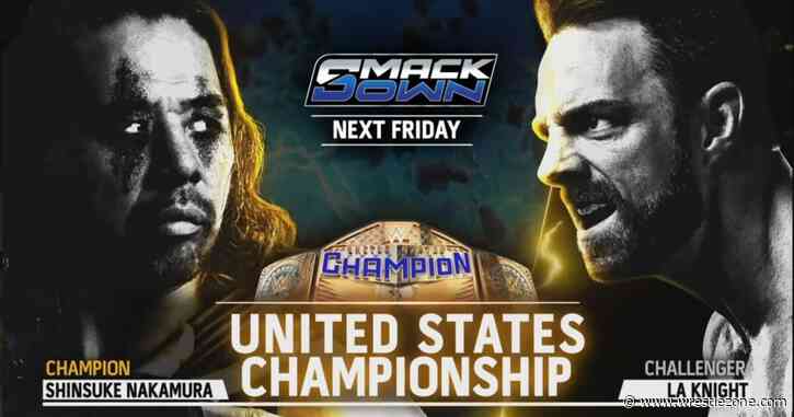 WWE United States Title Match Set For WWE SmackDown