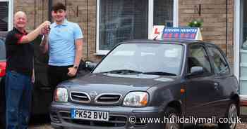 Hull man passes driving test first time and instructor gives him free car