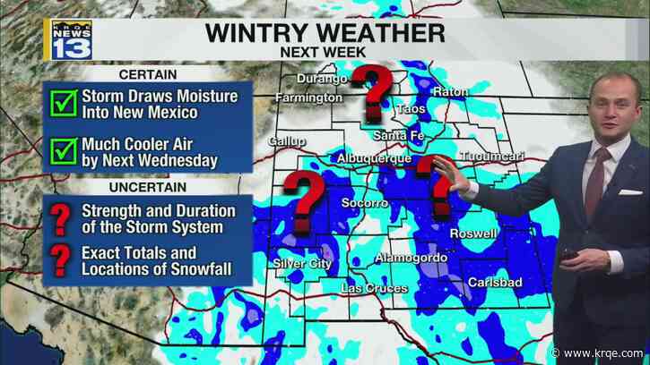 Record warm Saturday then snow returns next week