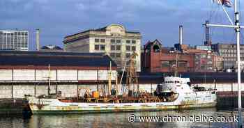 Then and Now: Newcastle and Gateshead Quayside in 1975 and the same view 50 years later