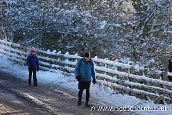 UK weather live: Amber snow warnings for much of UK with up to 40cm forecast as temperatures fall to -9C