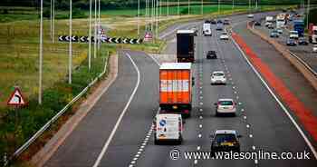 Major roads in Wales shut or disrupted today