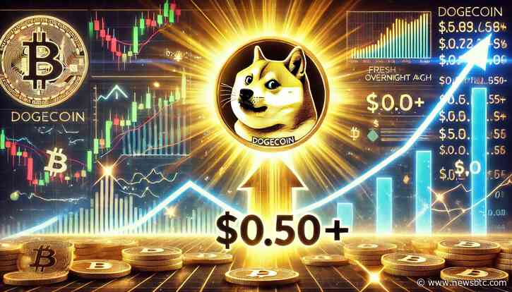 Dogecoin Explodes Overnight – Price Action Suggests Fresh Highs Above $0.50