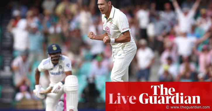 Australia v India: fifth men’s cricket Test, day two – as it happened