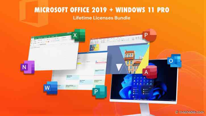 New year, new tools: Microsoft Office + Windows 11 Pro for $46