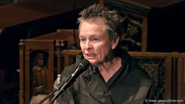 Laurie Anderson’s Mind-Blowing Performance of C. P. Cavafy’s Poems “Waiting for the Barbarians” & “Ithaca”