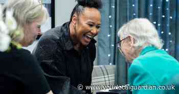 Purley care home gets surprise visit from world-famous Emeli Sande