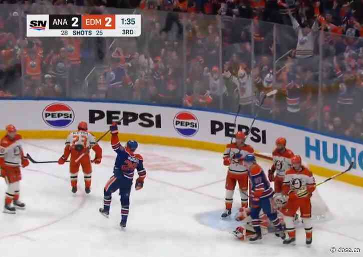 Top-4: Leon Draisaitl scores his 28th goal of the season already.