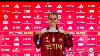 Mia Pante è una nuova calciatrice della Roma Femminile