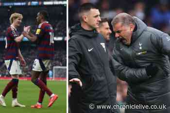 Newcastle United leave Ange Postecoglou fizzing after controversy as Mike Dean wades in