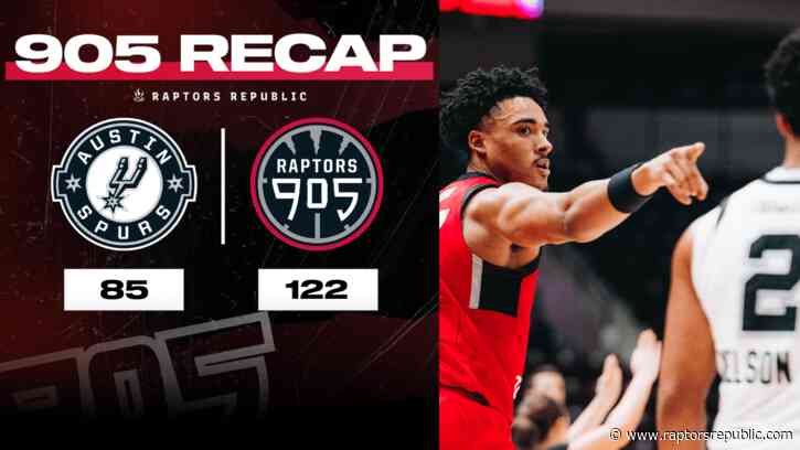 Raptors 905 lock up Austin Spurs for first consecutive win of the year