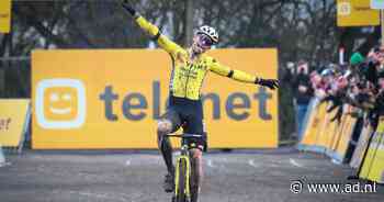 Wout van Aert wint in Gullegem eerste cross van het seizoen, dubbelslag voor Lucinda Brand na comeback