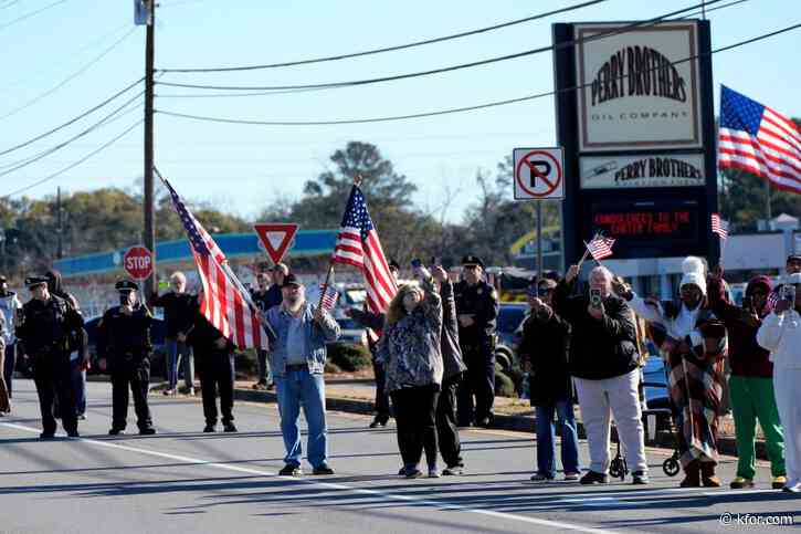 Jimmy Carter's 6-day funeral begins with a motorcade through south Georgia