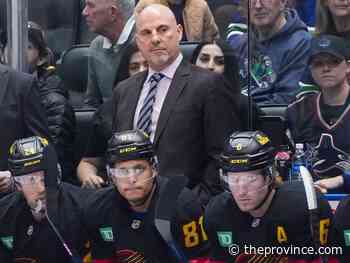 Canucks Coffee: Tired, a little curt: How losing is affecting Rick Tocchet