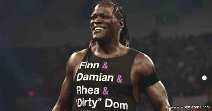 R-Truth On Coming Up With New Material: You Have To Evolve, Stay With The Times