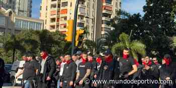 'Batalla campal' entre ultras en la previa del Marbella-Atlético de Copa